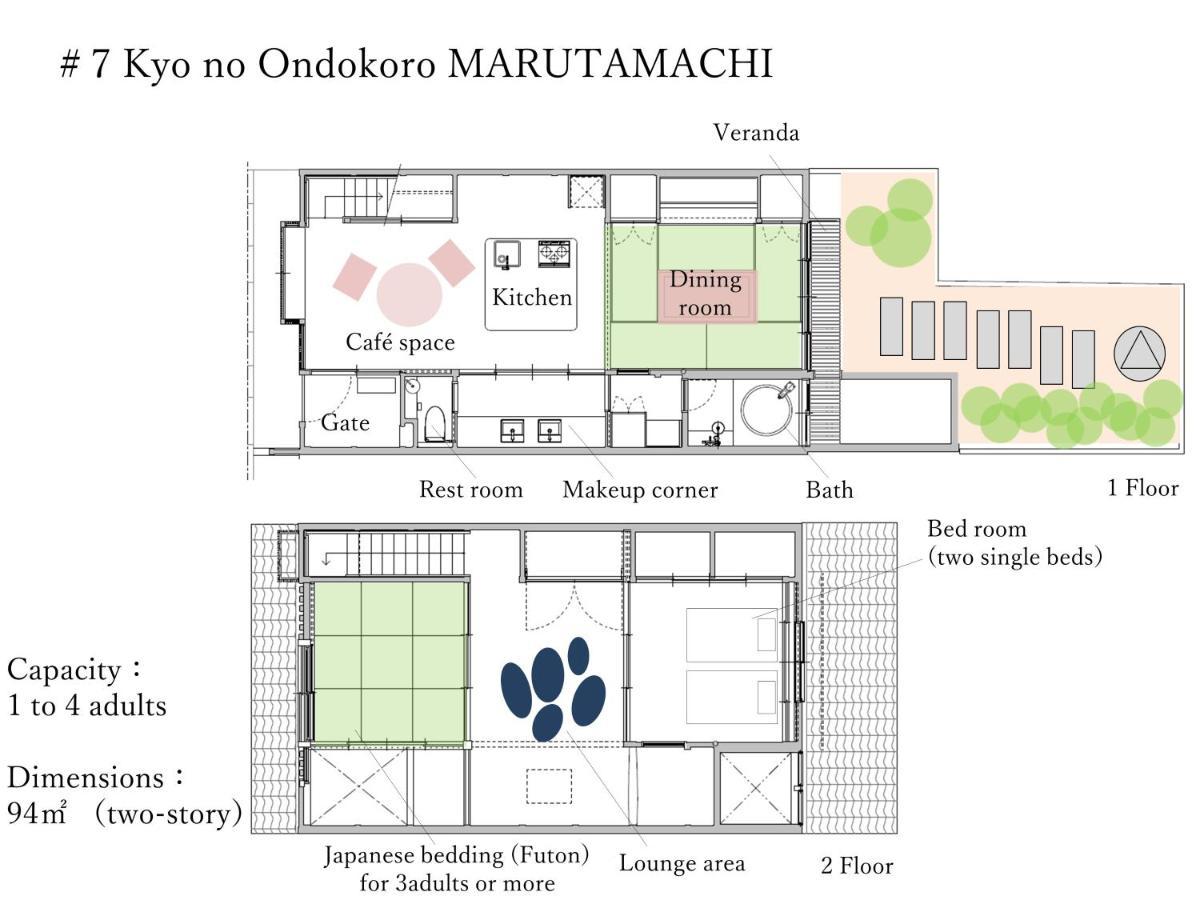 Kyo No Ondokoro Marutamachi #7 Villa Kyoto Bagian luar foto